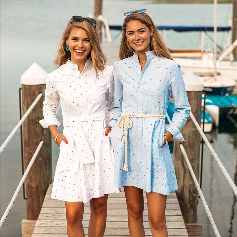 NWT KJP Seafarer Dress - White